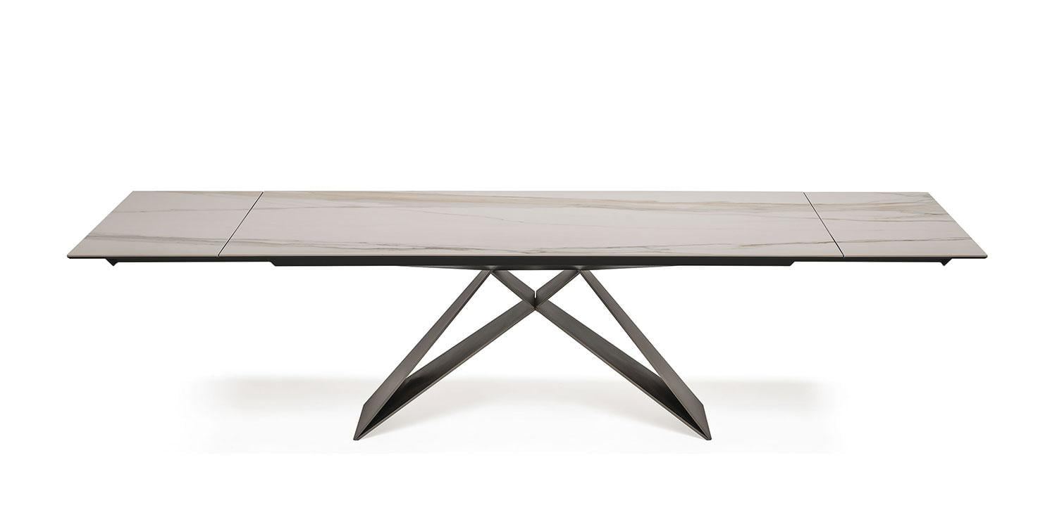 Rectangular metal table | Premier Keramik Drive by Cattelan Italia