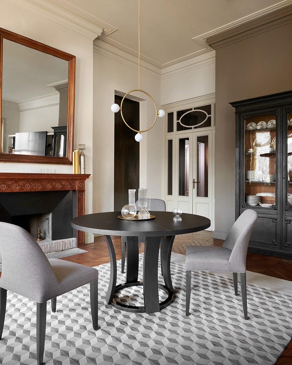 Extending round table | Grace by Potocco