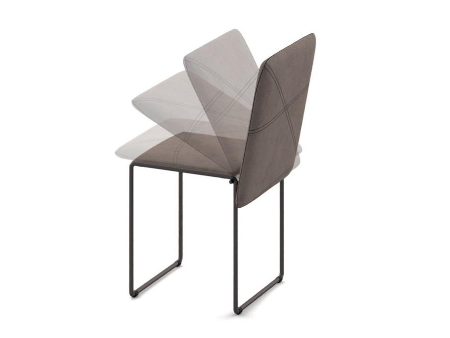 Leather chair / pouf | Cubix by Ozzio Italia