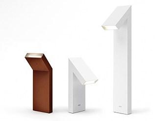 LED aluminium bollard light | Chilone by Artemide