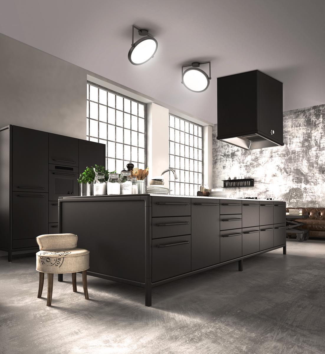 LED adjustable ceiling lamp | Dorian by Contardi