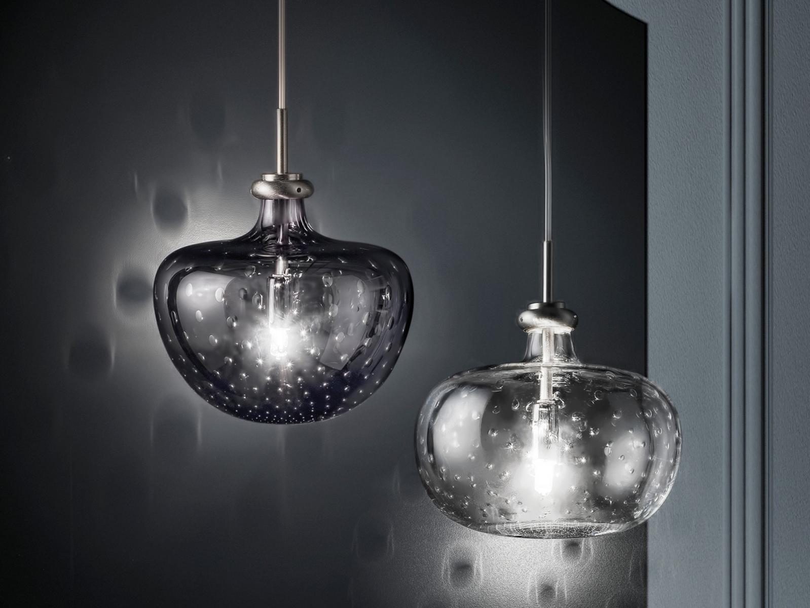 Glass pendant lamp | Aphros by Sylcom