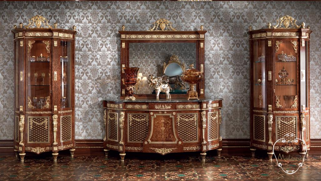 Wooden highboard | 14650 by Modenese Gastone