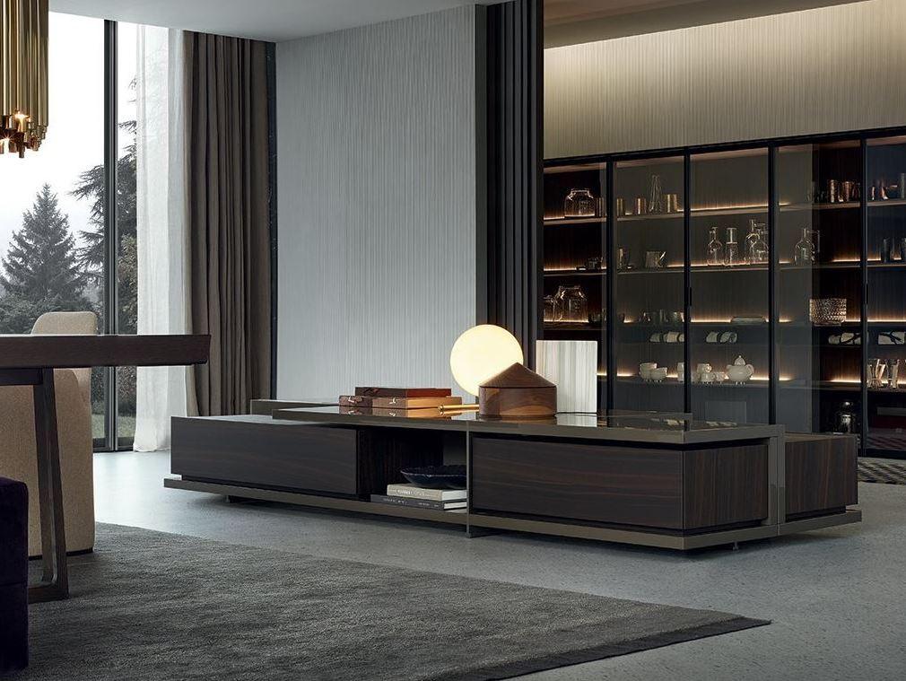 Wood veneer sideboard | Bristol by Poliform