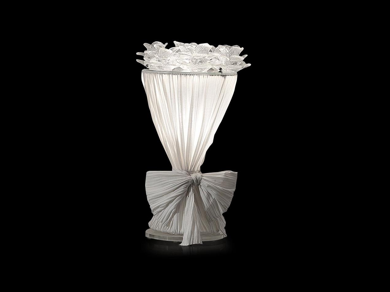 LED fabric table lamp | Bouquet by Reflex