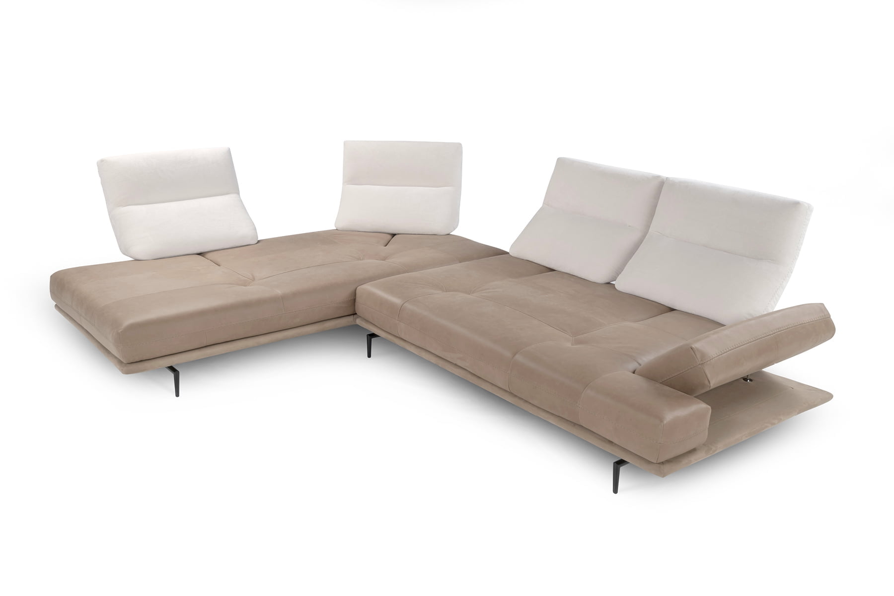 Sectional leather sofa | Boero by Calia Italia