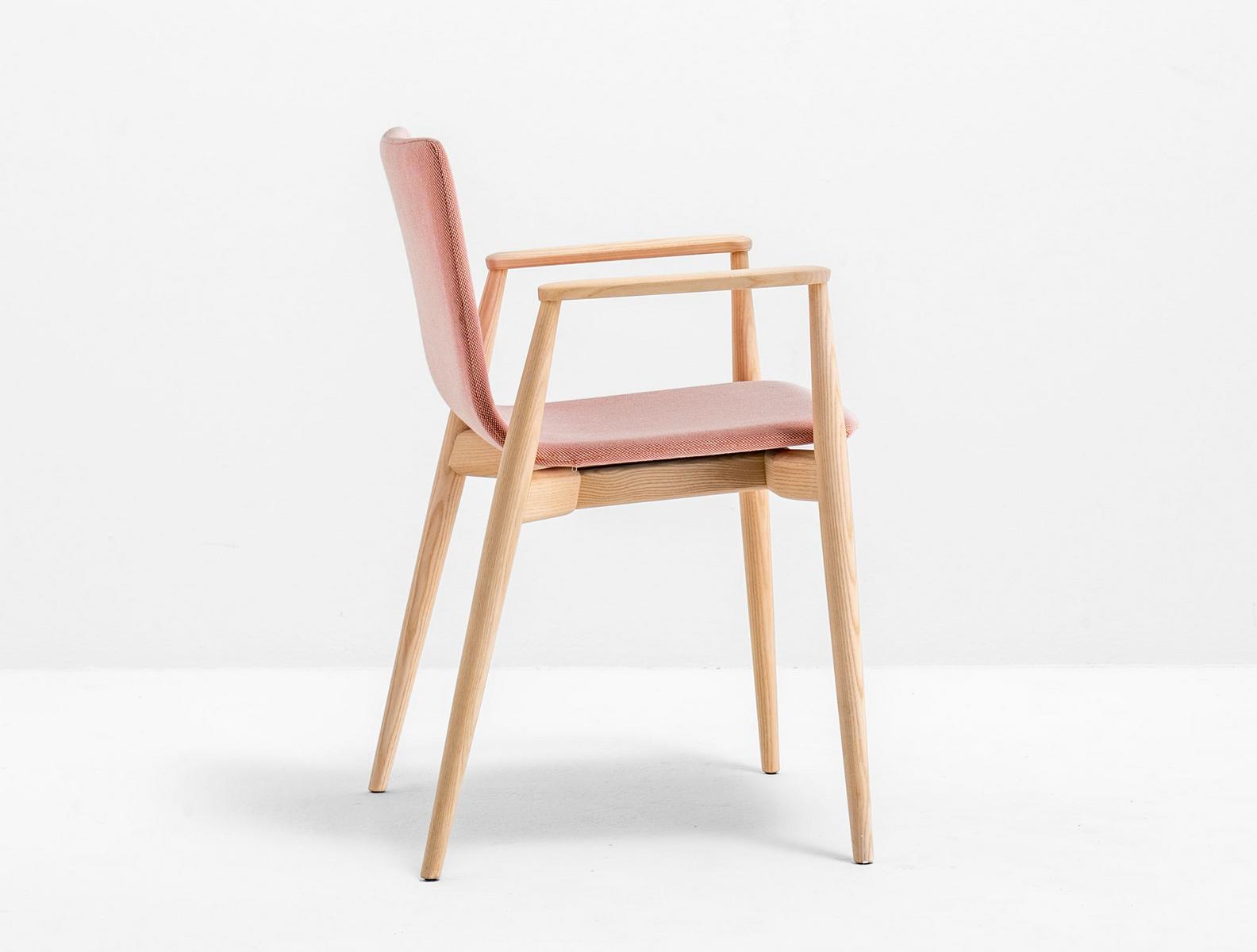 Upholstered fabric easy chair | Malmö 296 by Pedrali