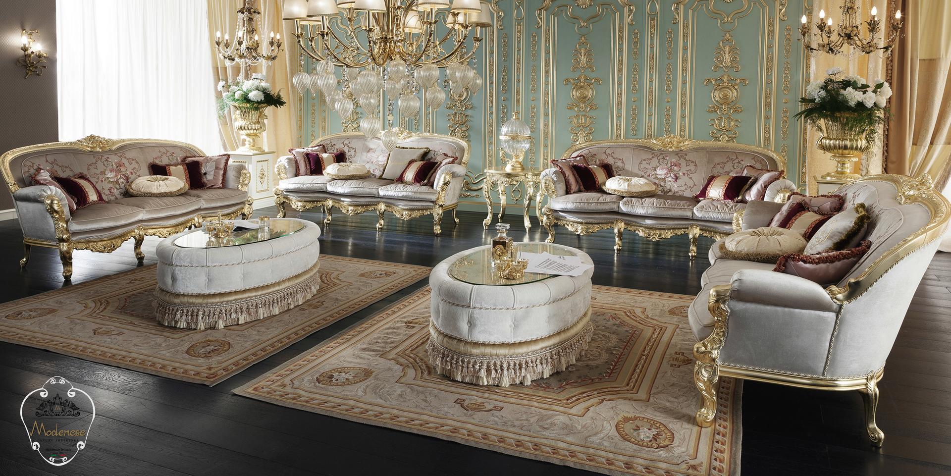 Oval fabric coffee table | 14617 by Modenese Gastone