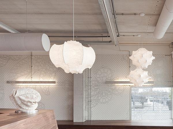 Cocoon resin pendant lamp | Cocoon Viscontea by Flos