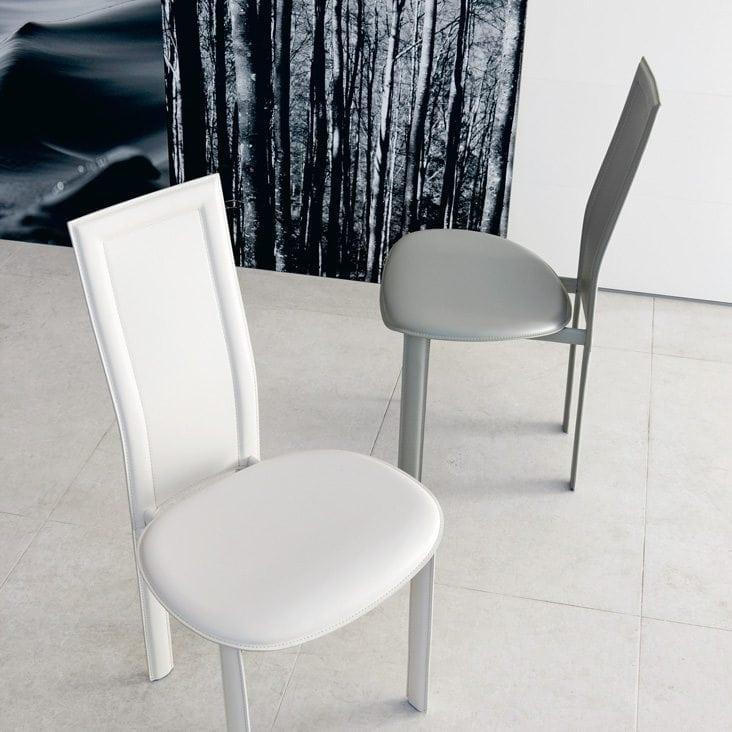 Leather chair | Lara by Cattelan Italia