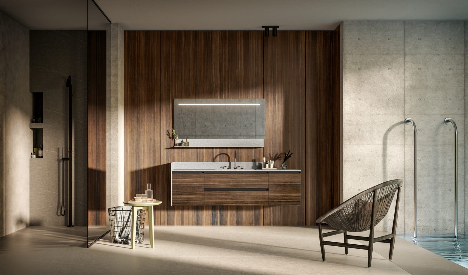 Melamine bathroom | Deep by Birex