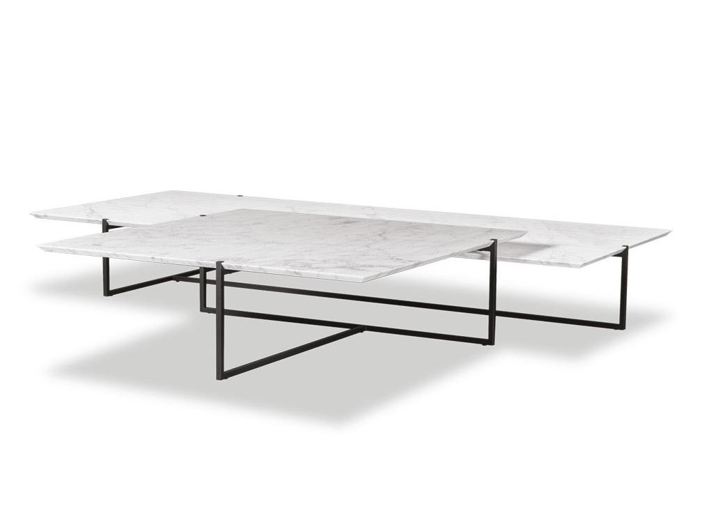 Square marble coffee table | Icaro by Baxter