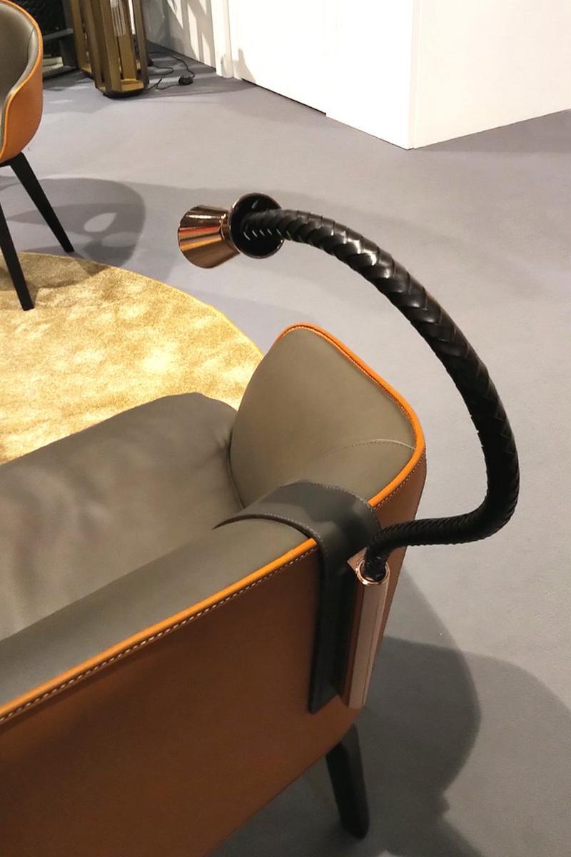 LED desk lamp with USB charging | G+t Battery by Contardi