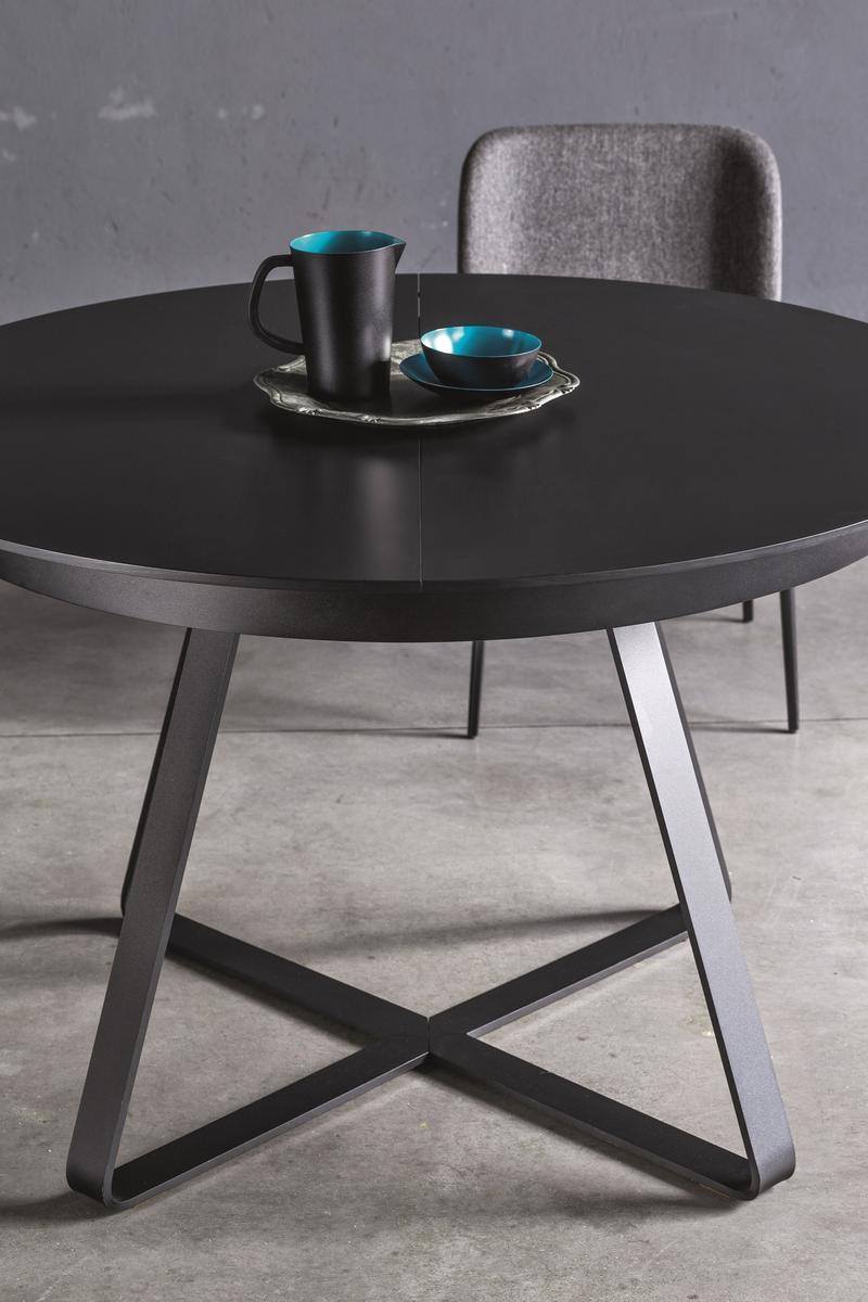 Extending round wooden table | Paul by Midj
