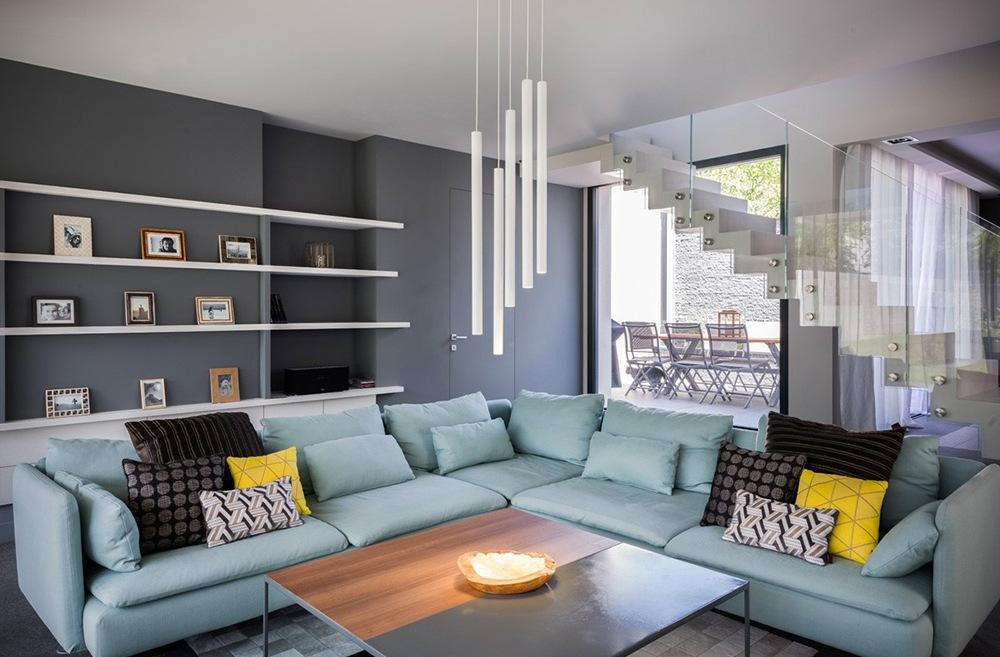 Aluminium pendant lamp in a contemporary style | Helia by SLV