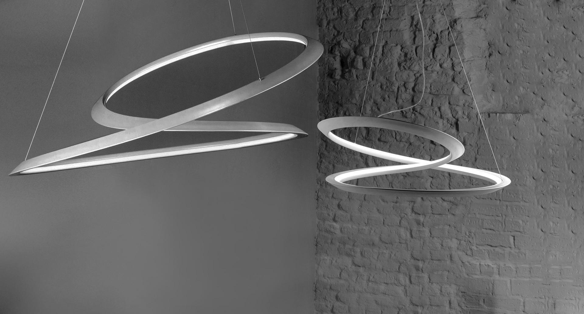 LED aluminium pendant lamp | Kepler Minor by Nemo