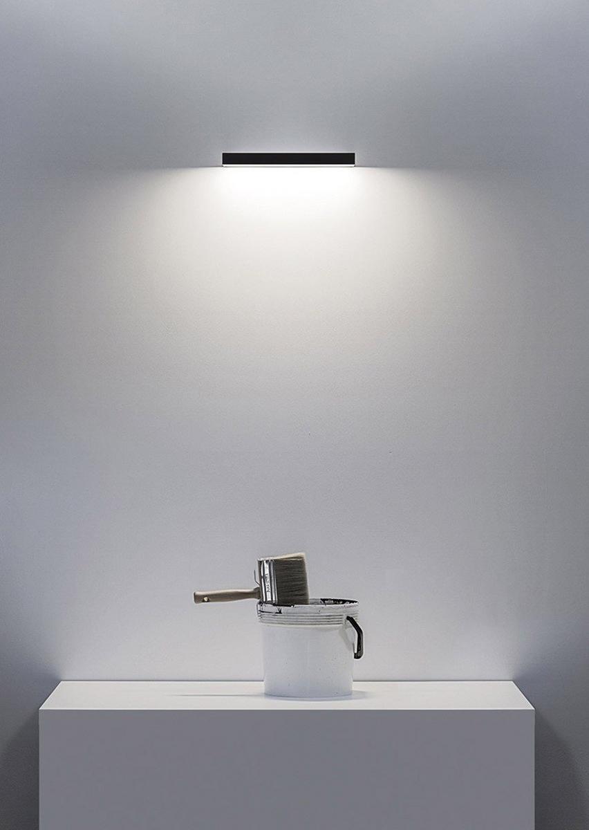 LED methacrylate and metal wall lamp | Linet by Davide Groppi