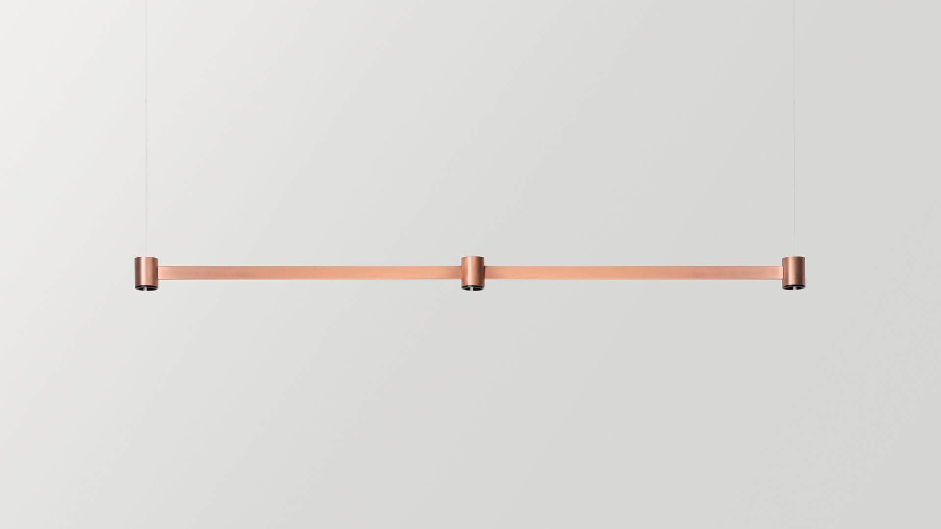 LED direct light brass pendant lamp |  by Arkoslight