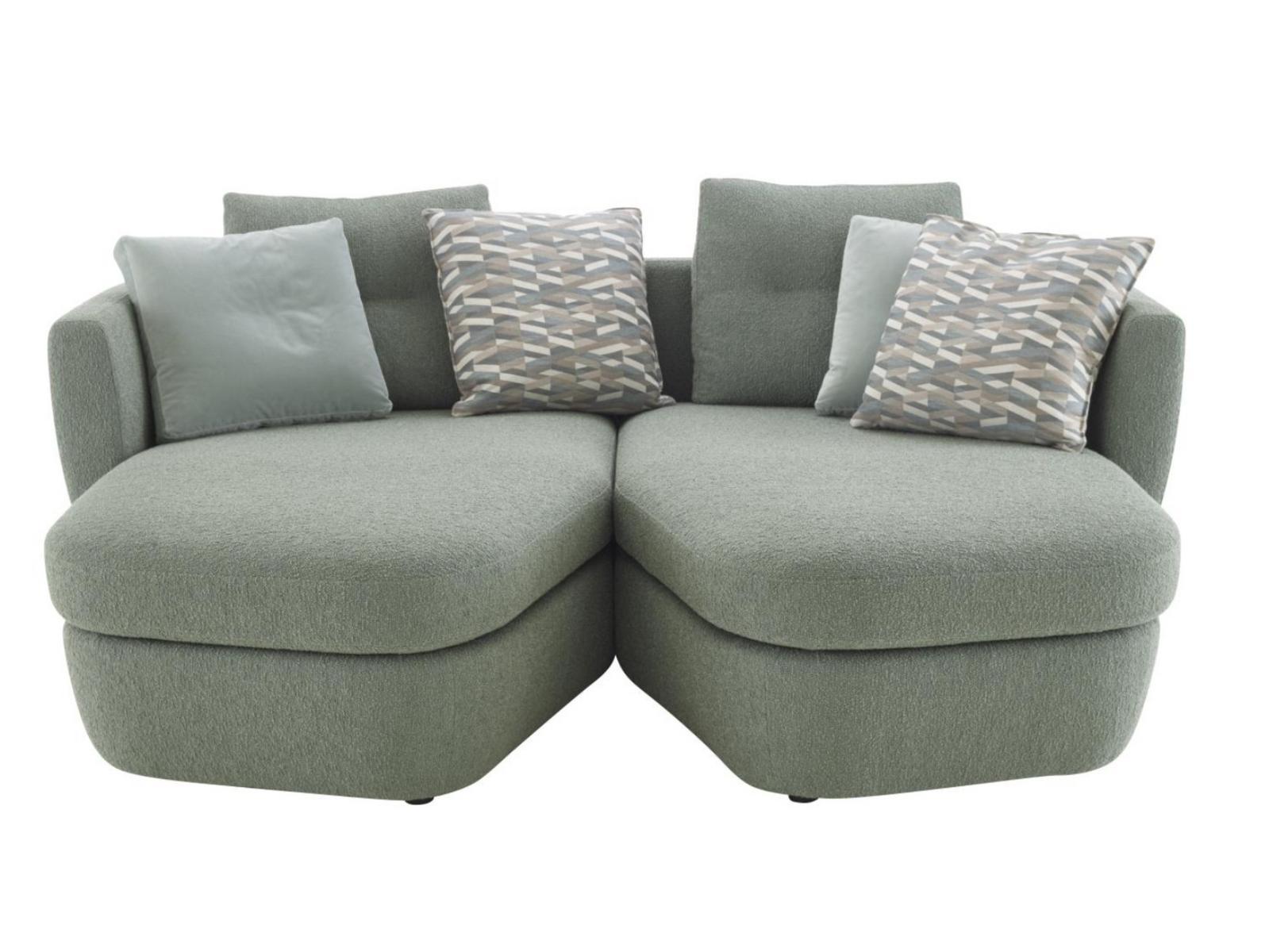 2 seater fabric sofa with chaise longue | Ipanema by Ligne Roset