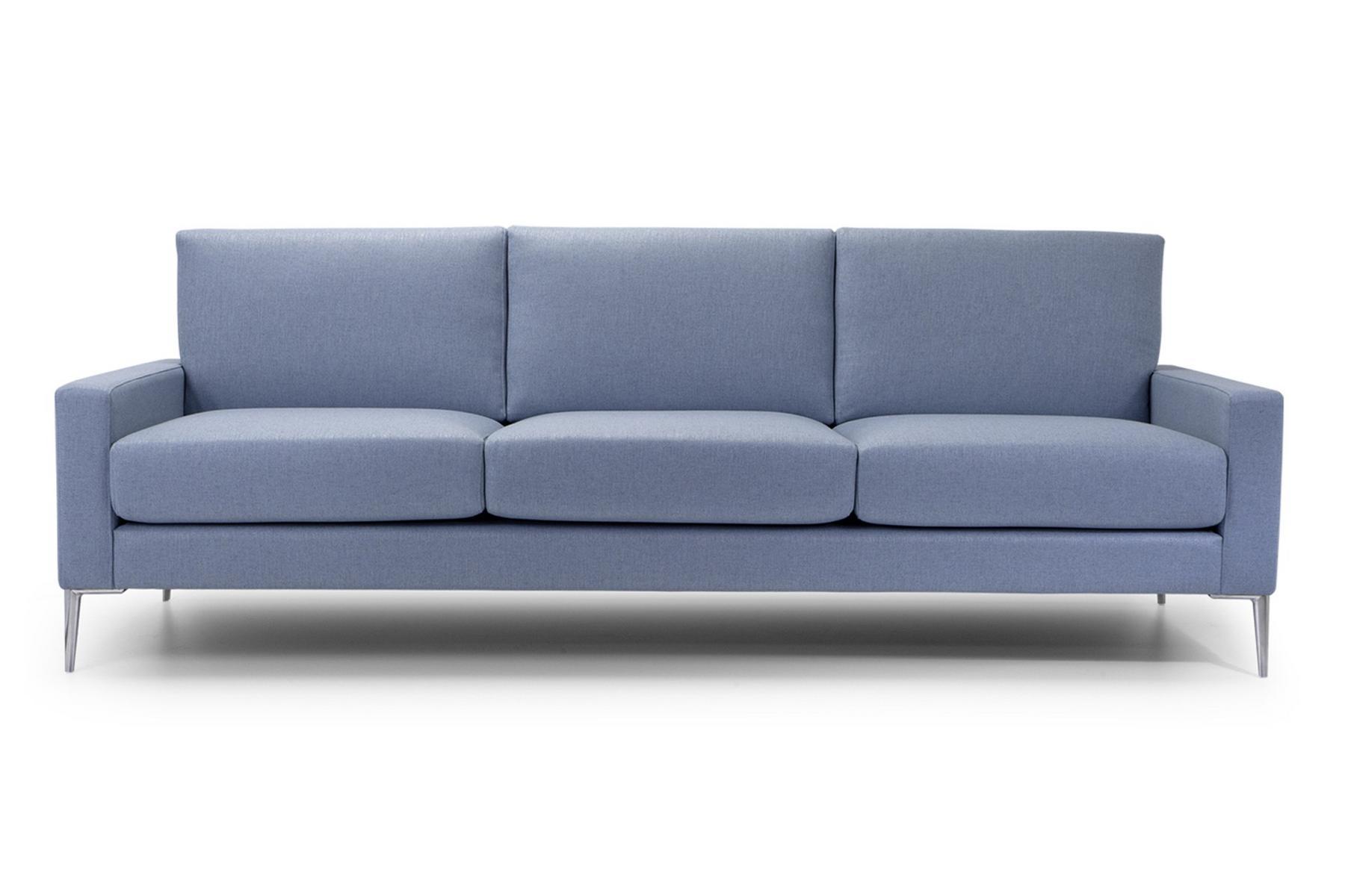 3 seater fabric sofa with fire retardant padding | Boston Sofa by Domingo salotti