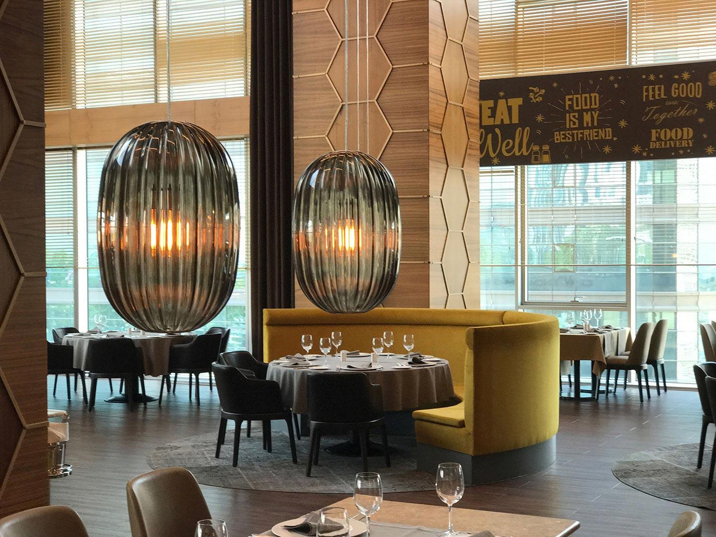 Metal pendant lamp | Plass by Foscarini