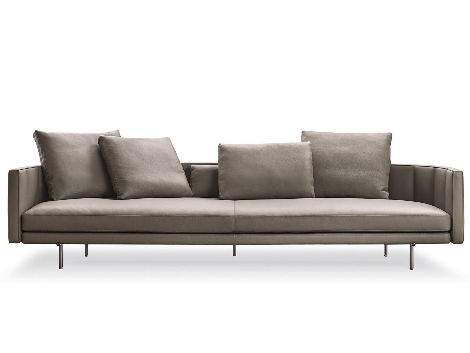 Leather sofa | Torii by Minotti
