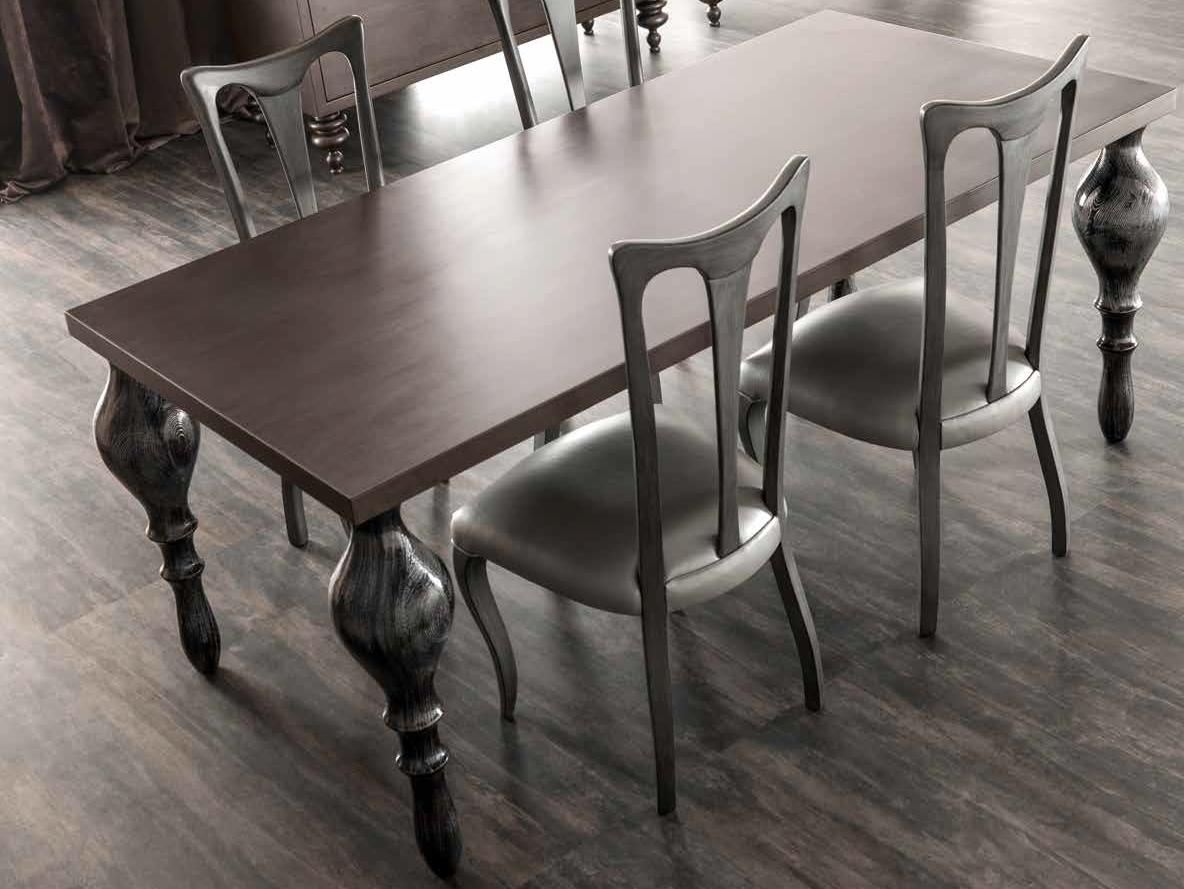 Rectangular oak table | Zoe by Corte Zari