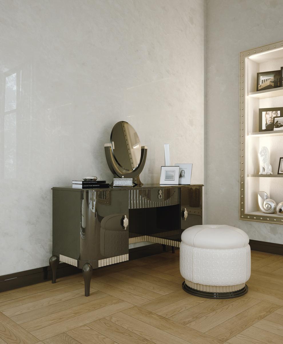 Solid wood dressing table | Vivien by Bruno Zampa