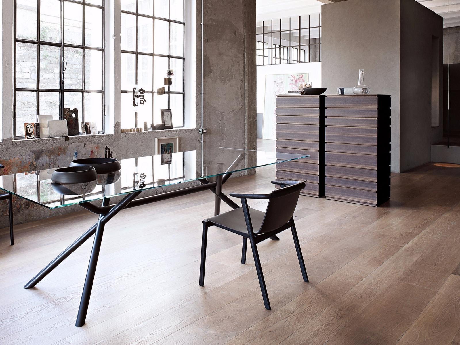 Oak chest of drawers | Nine by Lema