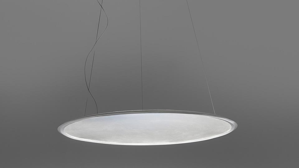 LED direct-indirect light aluminium pendant lamp | Discovery by Artemide