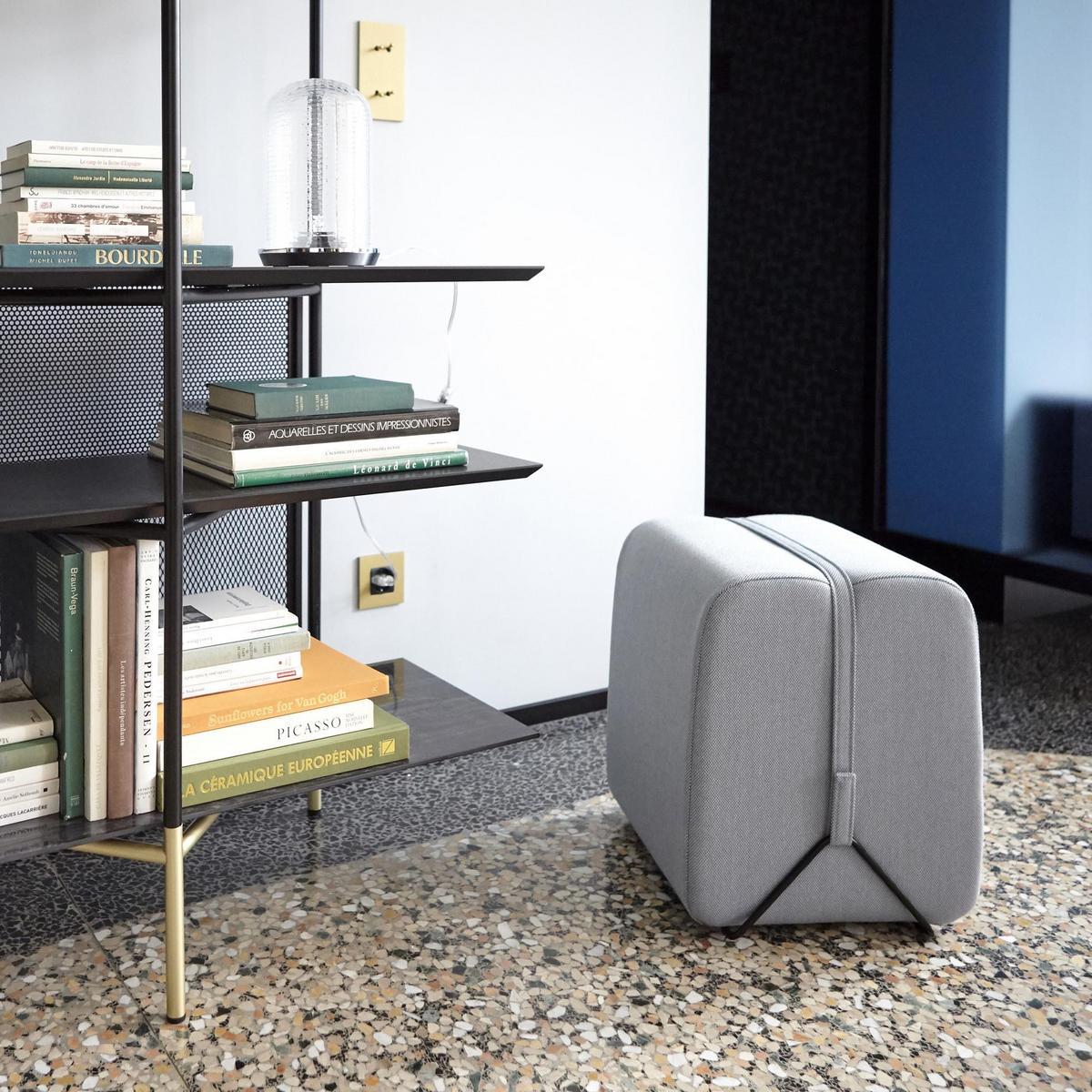 Rectangular fabric pouf | Mobidec by Ligne Roset