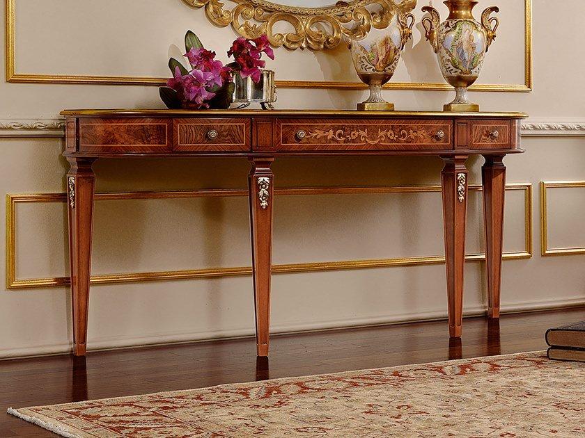 Demilune console table with drawers | Reggenza Luxury by Barnini Oseo