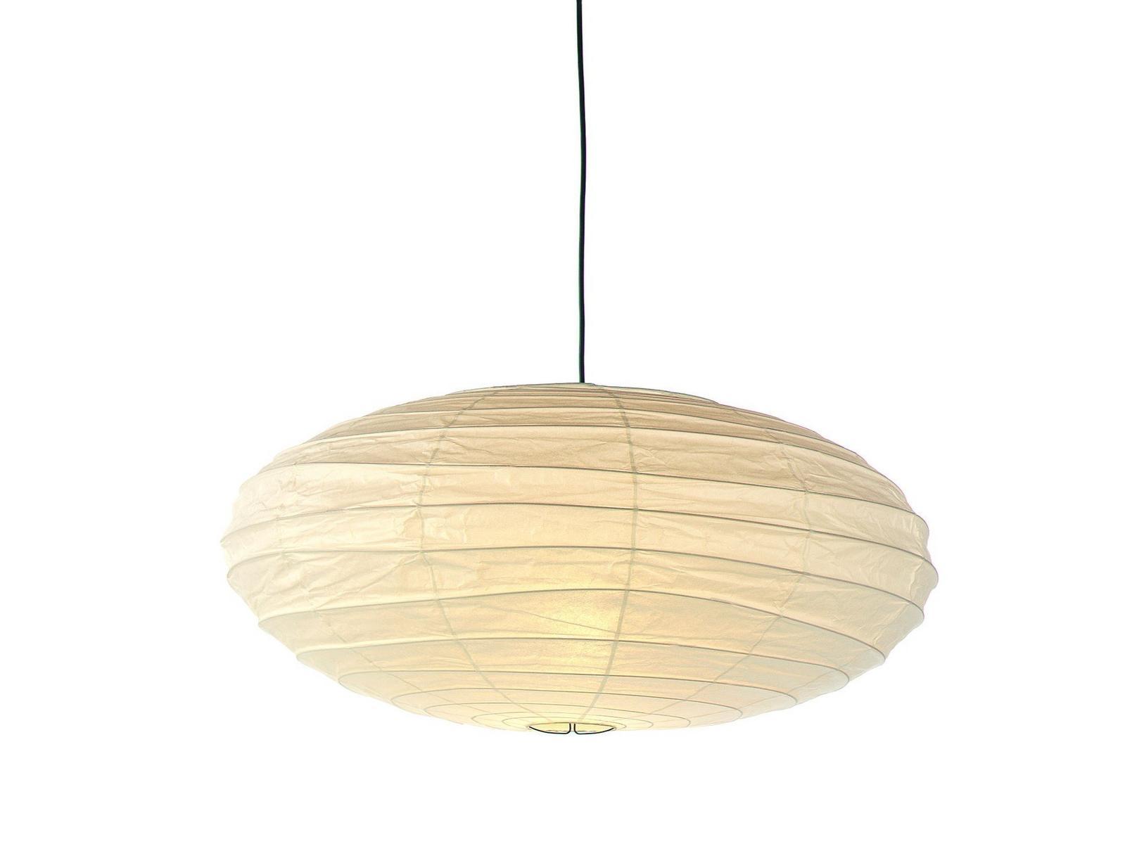 Japanese paper pendant lamp | Akari 50en by Vitra