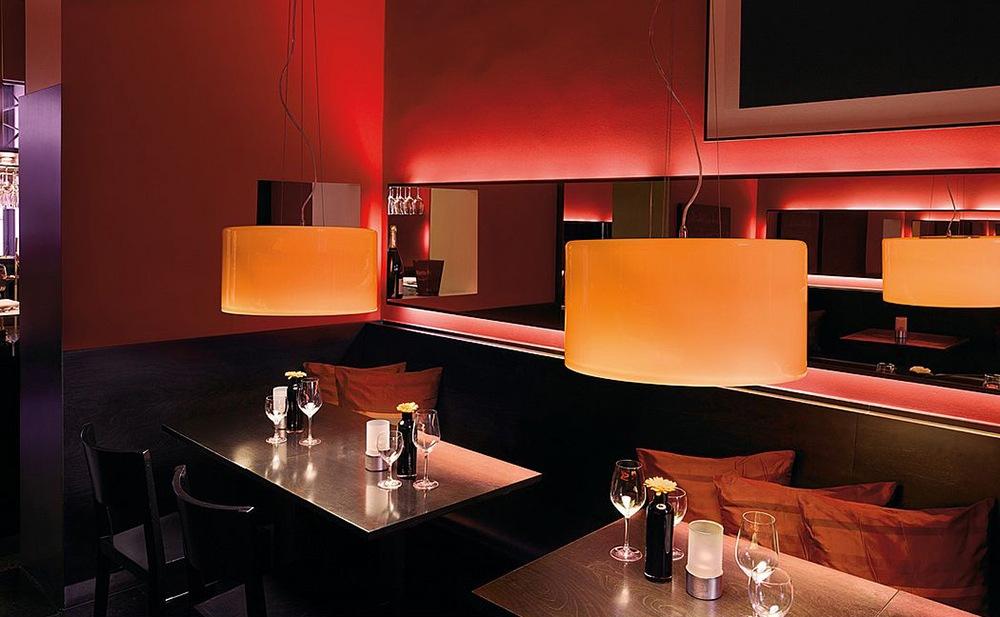 Aluminium pendant lamp in a contemporary style | Malang by SLV