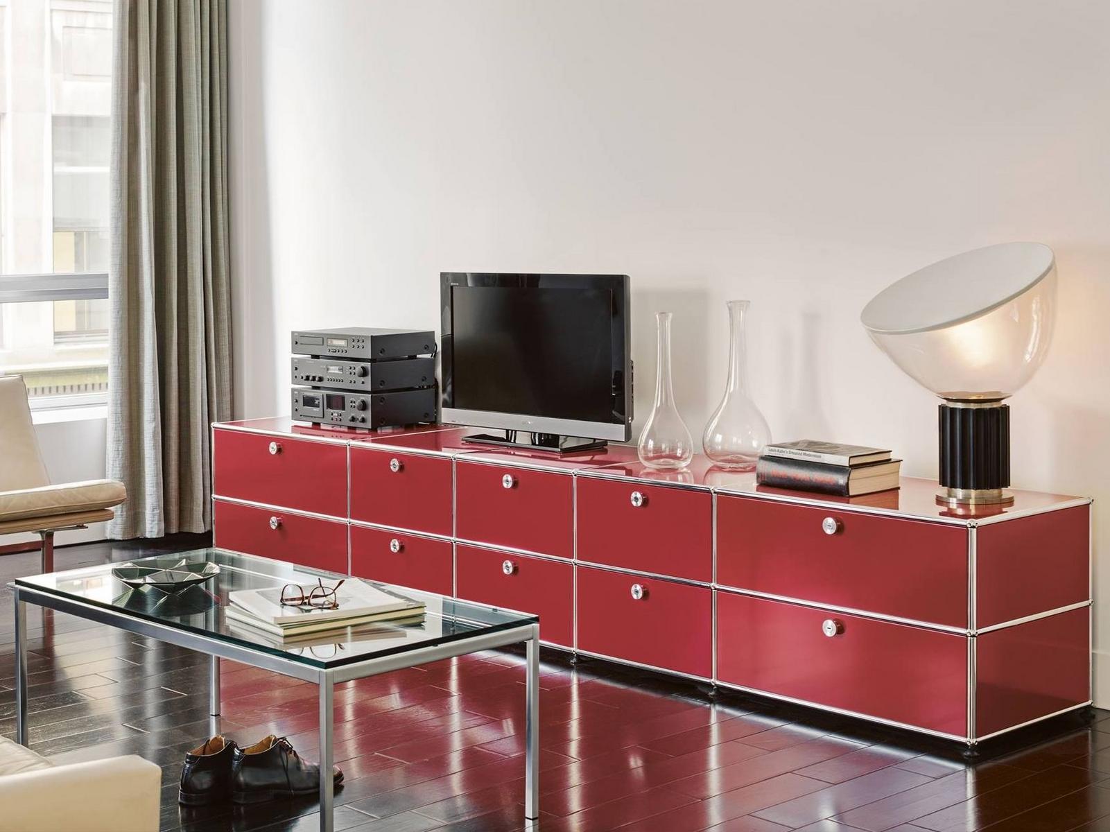 Modular sideboard with drawers | Haller Sideboard For Living Room by USM