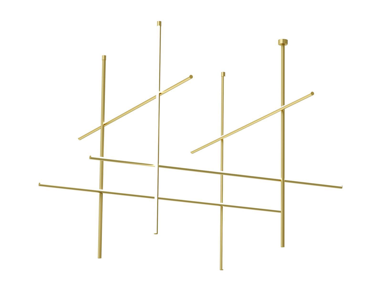 LED extruded aluminium ceiling lamp | Coordinates Module C by Flos