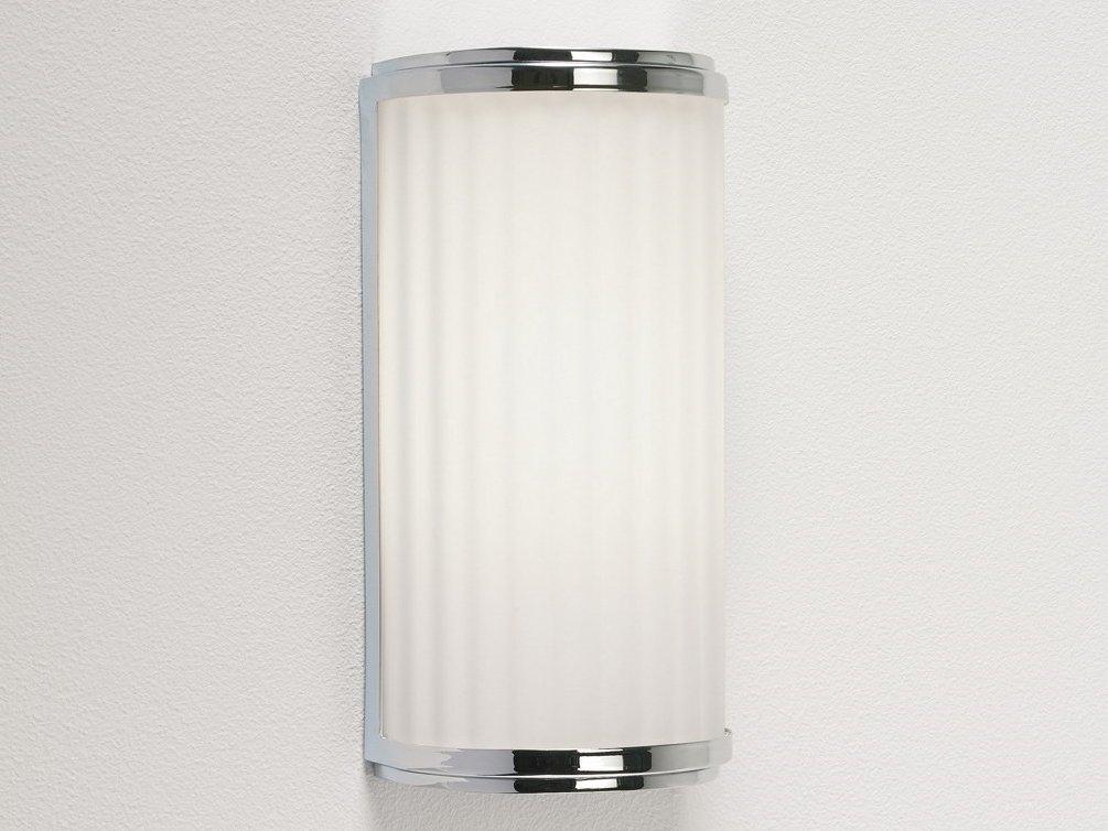 Glass and steel wall light with dimmer | Monza Classic by Astro lighting