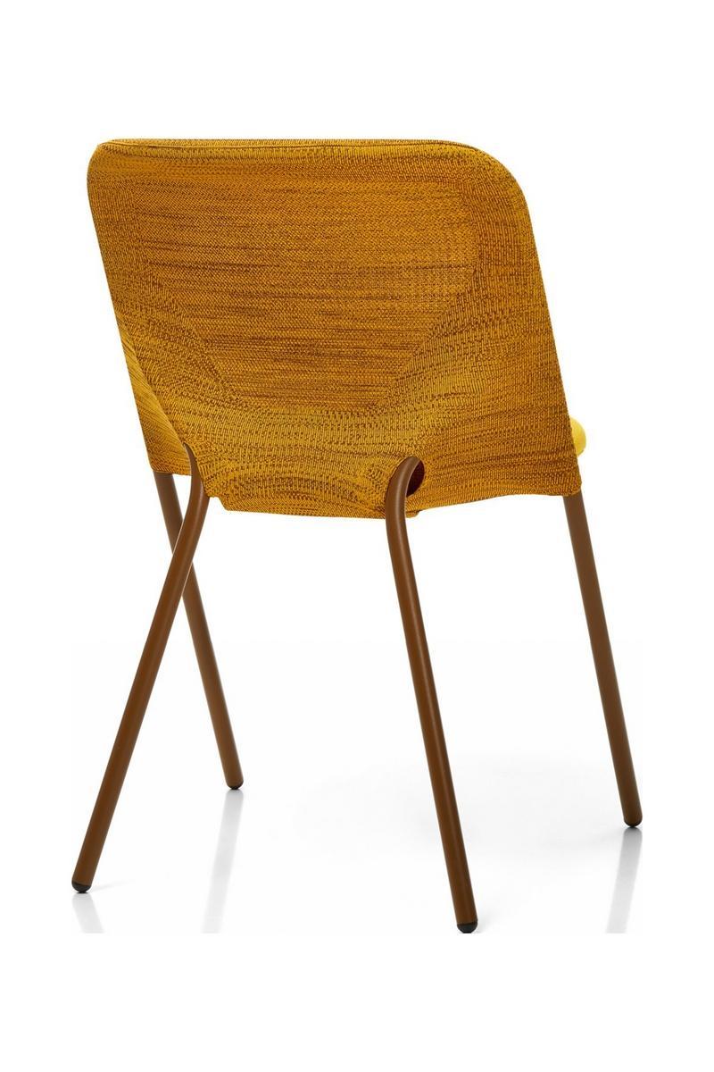 Upholstered synthetic fabric chair | Shift Dining Chair by Moooi