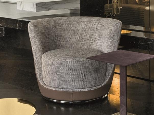 Fabric armchair | Laurent by Longhi
