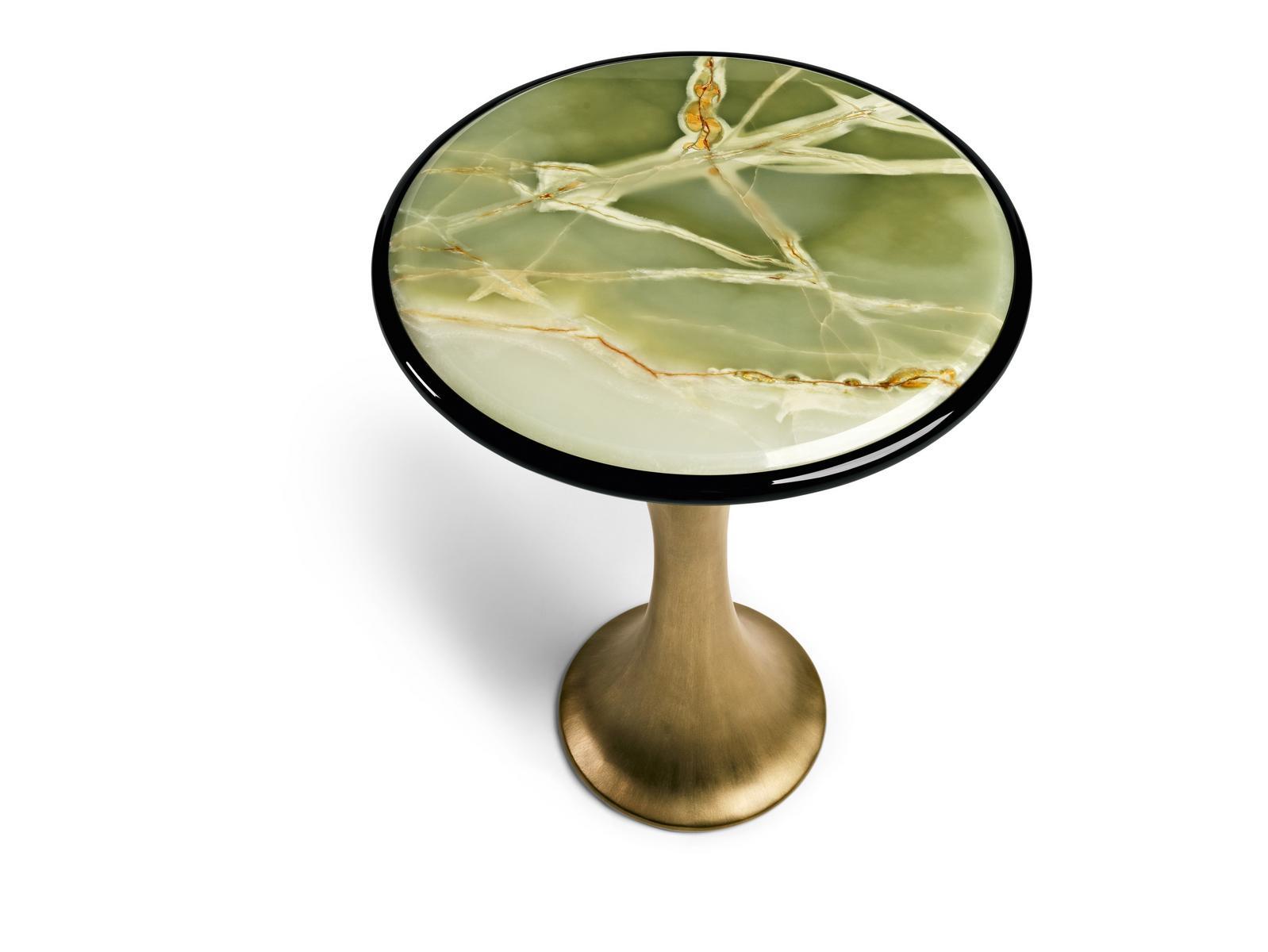 Round marble coffee table | Kenaz by Visionnair