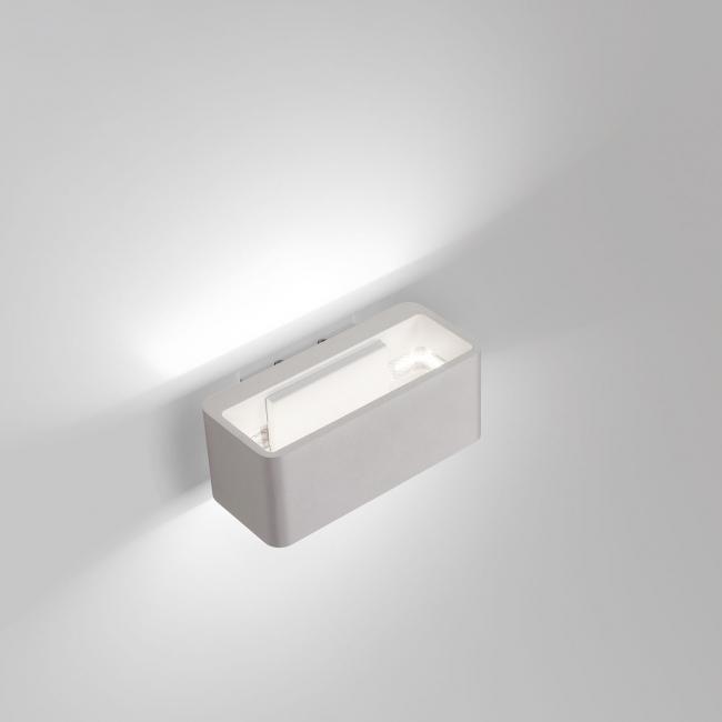 LED direct-indirect light wall lamp | Gala T by Delta light