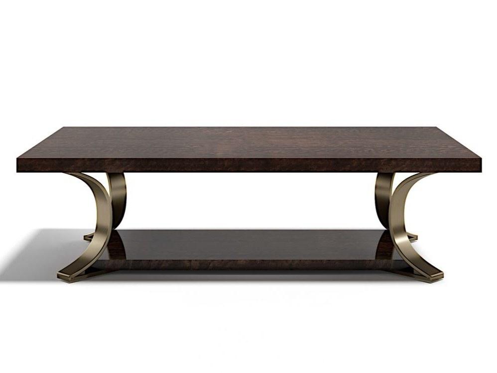 Rectangular wooden coffee table | Must Coffee by Capital Collection