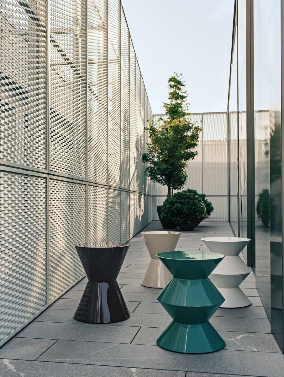 Outdoor stool / coffee table | Cesar Outdoor by Minotti