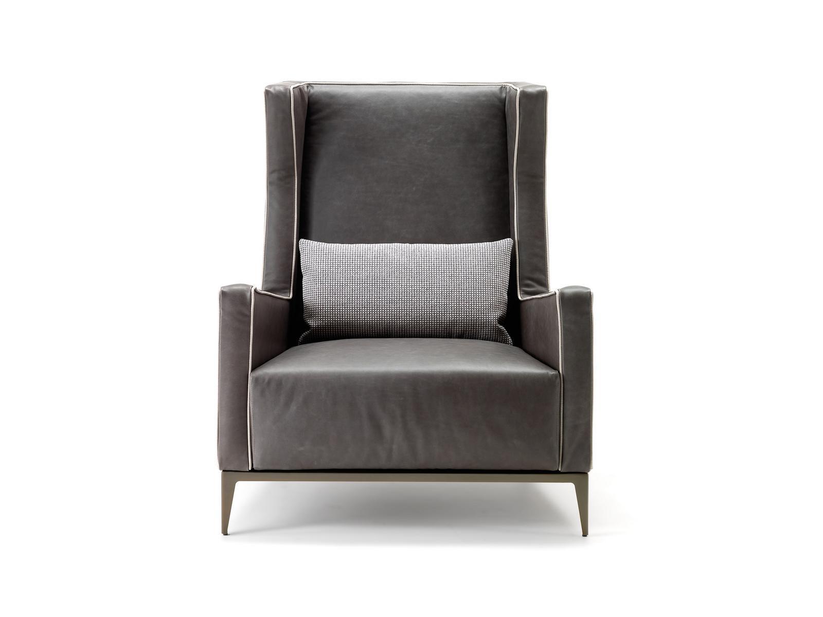 Armchair with armrests | Goldfinger by Arketipo