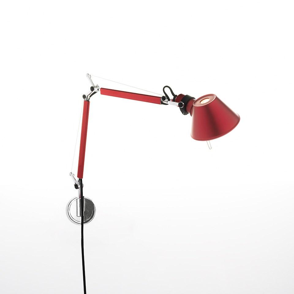 Direct light adjustable wall lamp | Tolomeo Micro Wall by Artemide