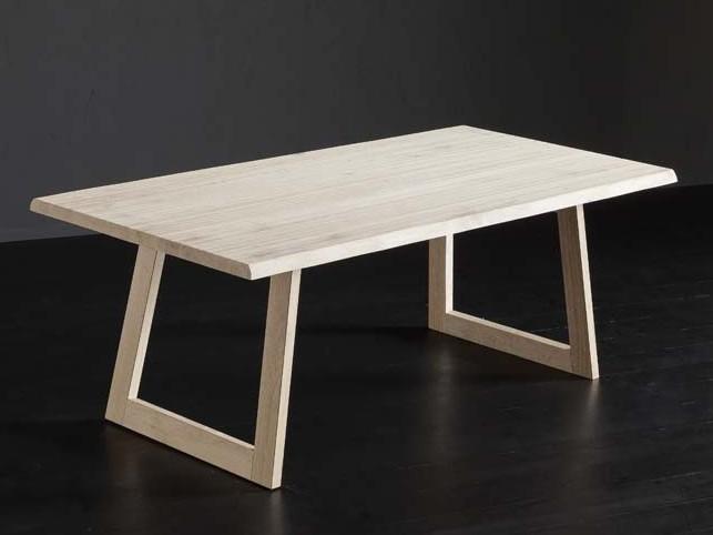 Rectangular oak dining table | Toronto + Flat by Altacorte