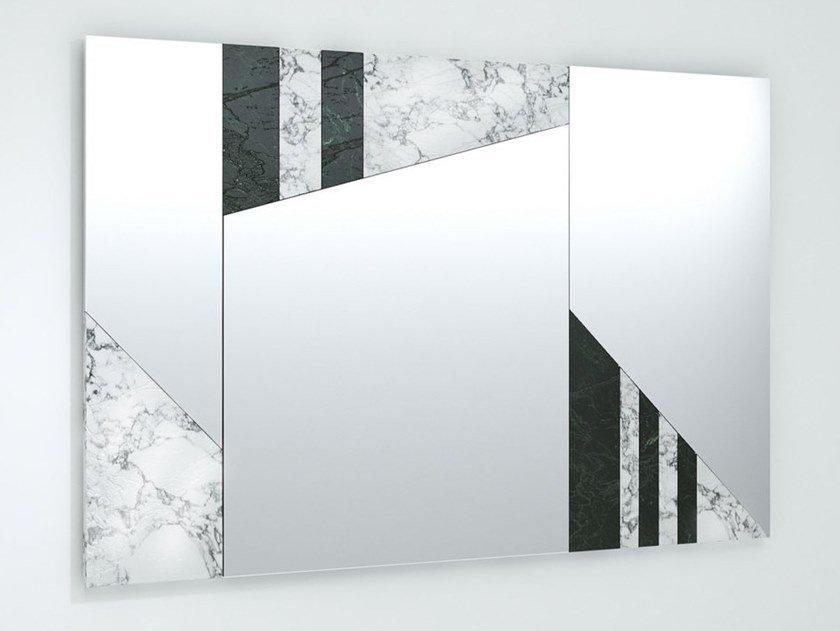 Rectangular wall-mounted mirror | Sheep by Visionnair