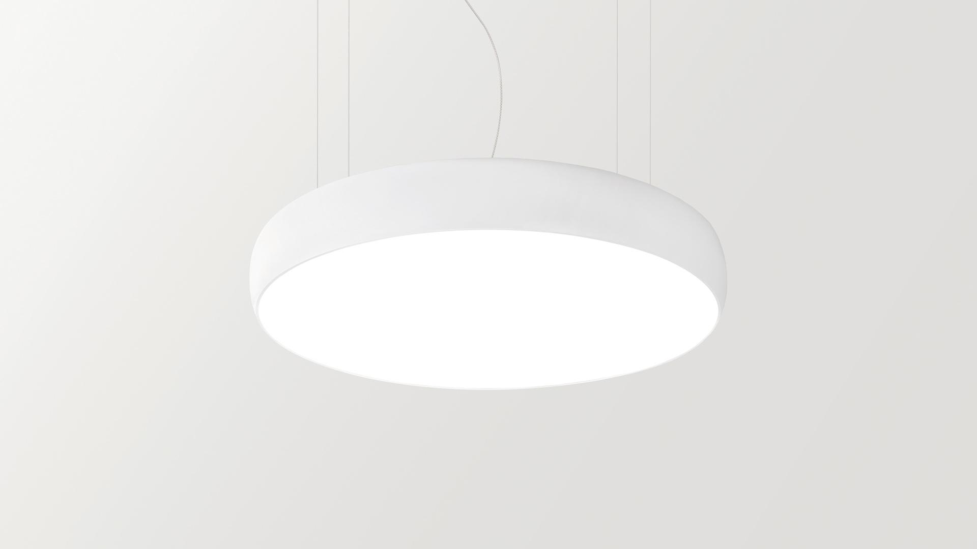 LED aluminium pendant lamp | Drum 70 by Arkoslight