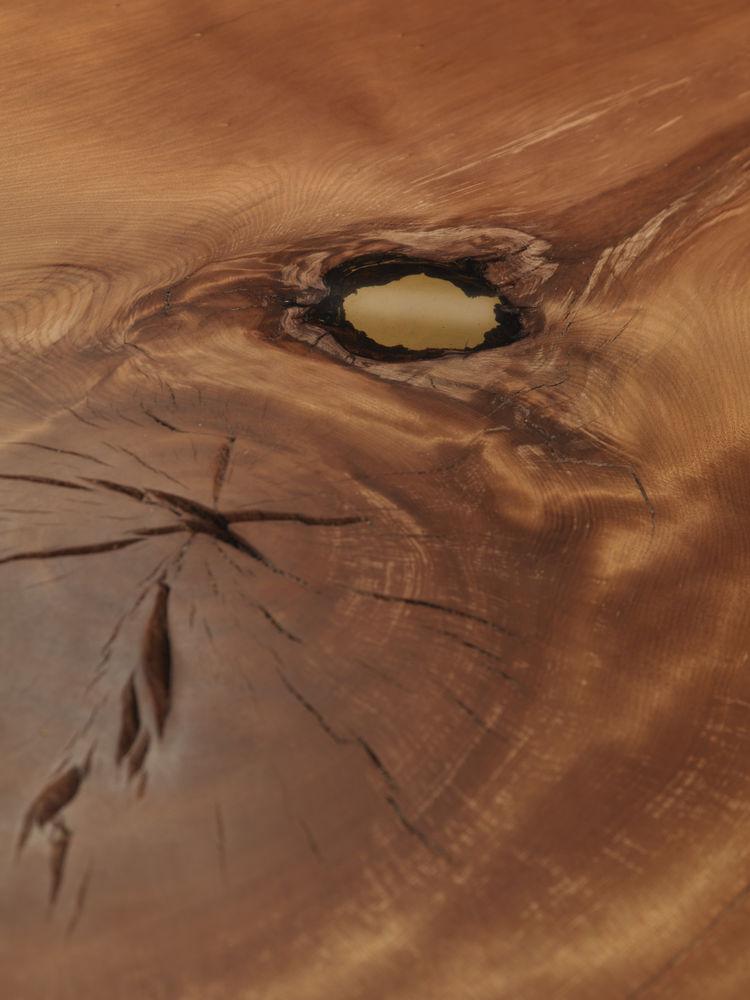 Rectangular solid wood table | Kauri by Riva 1920