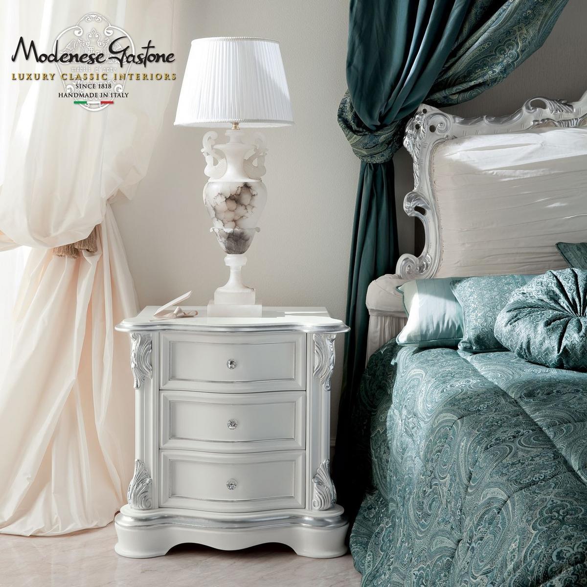 Rectangular bedside table with drawers | 13206 by Modenese Gastone